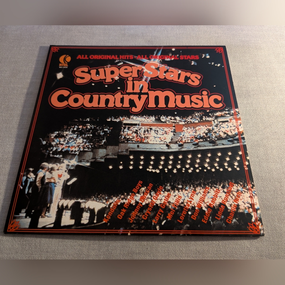 Super Stars In Country Music LP Vinyl Record